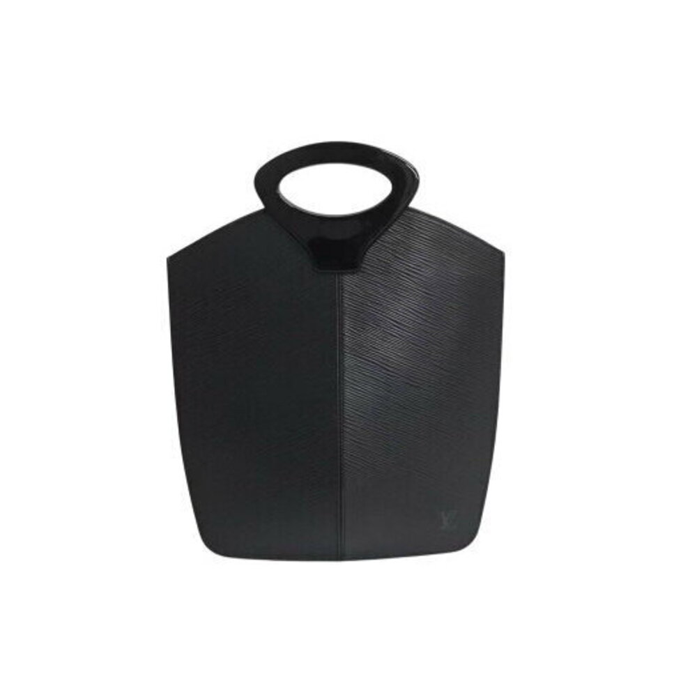 Louis Vuitton Demilune handbag Epi leather black